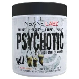 Psychotic SAW - Blood Orange - 30 Servings