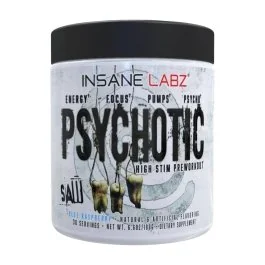 Psychotic SAW - Blue Raspberry - 30 Servings