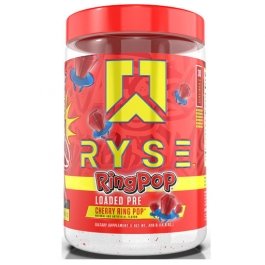 Ryse Loaded Pre Workout - Ring Pop Cherry - 30 Servings