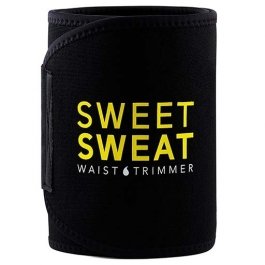 Sweet Sweat Waist Trimmer, Yellow, XXL