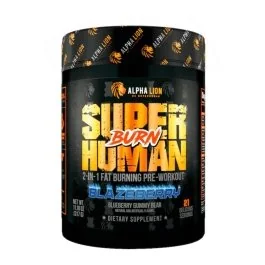 SuperHuman Burn - Blazeberry (Blueberry Gummy Bear) - 21 Servings