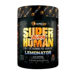SuperHuman Burn - Lemonator (Blue Lemonade) - 21 Servings 