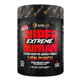 SuperHuman Extreme - Lion Punch (Citrus Pineapple Punch) - 21 Servings