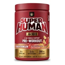 SuperHuman Jacked - Slaughtermelon (Watermelon Lemonade) - 21 Serving (New Formula)