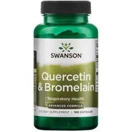 Swanson Quercetin and Bromelain - 100 Caps