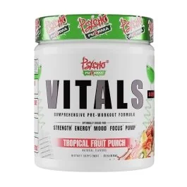 Vitals Pre Workout - Tropical Fruit Punch - 30/15 Servings