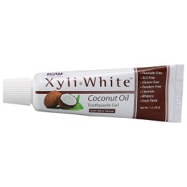 NOW Xyliwhite Toothpaste - Coconut Oil - 1 oz