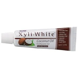 NOW Xyliwhite Toothpaste - Coconut Oil - 1 oz