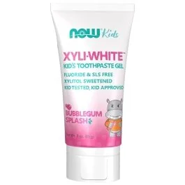 NOW Xyliwhite Kid's Toothpaste - Bubblegum - 3 oz