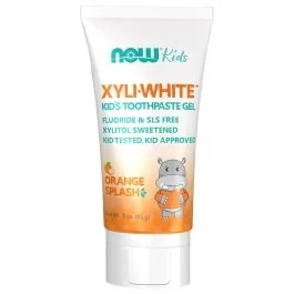 NOW Xyliwhite Kid's Toothpaste - Orange - 3 oz