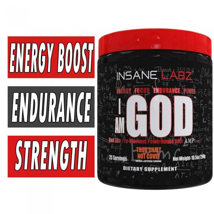 I Am God - Orange (Thou Shalt Not Covet) - 25 Servings Bottle Image