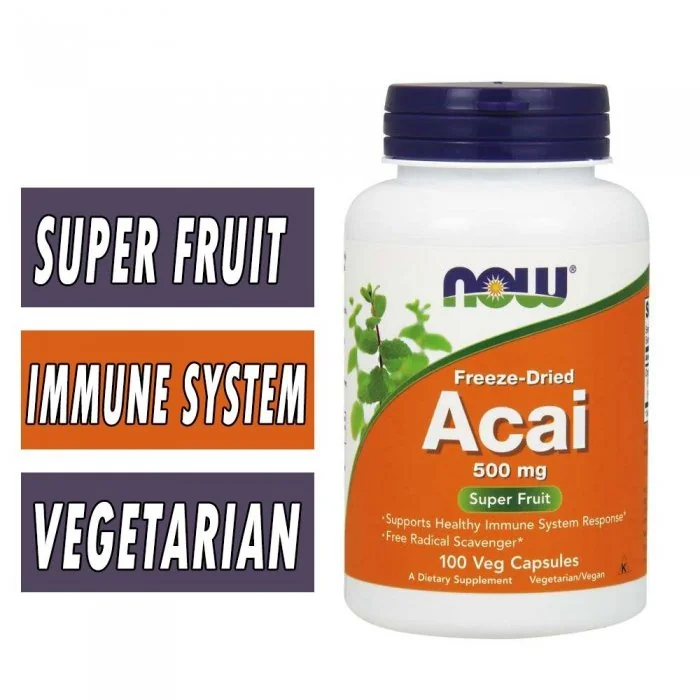 Acai | NOW Foods | Super Fruit