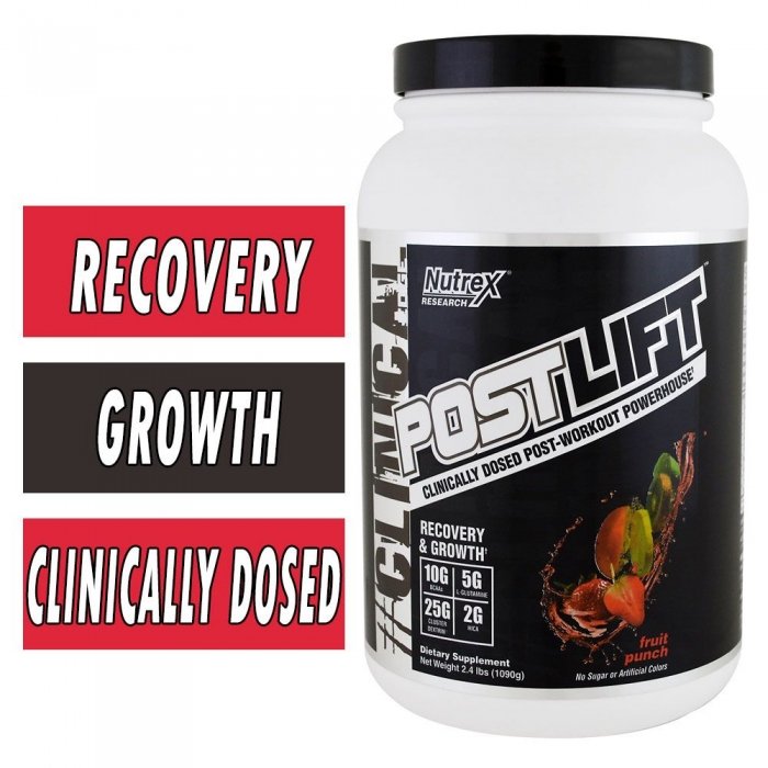 Postlift, Nutrex, Fruit Punch, 20 Servings 