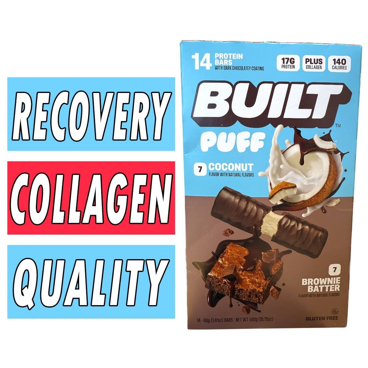 Built Puff Protein Bars Box