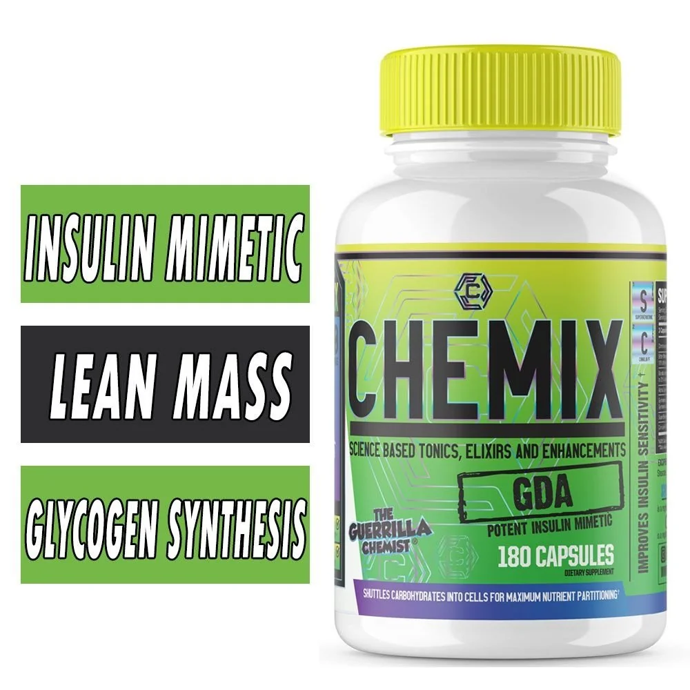 Chemix GDA - 180 Capsules Bottle Image