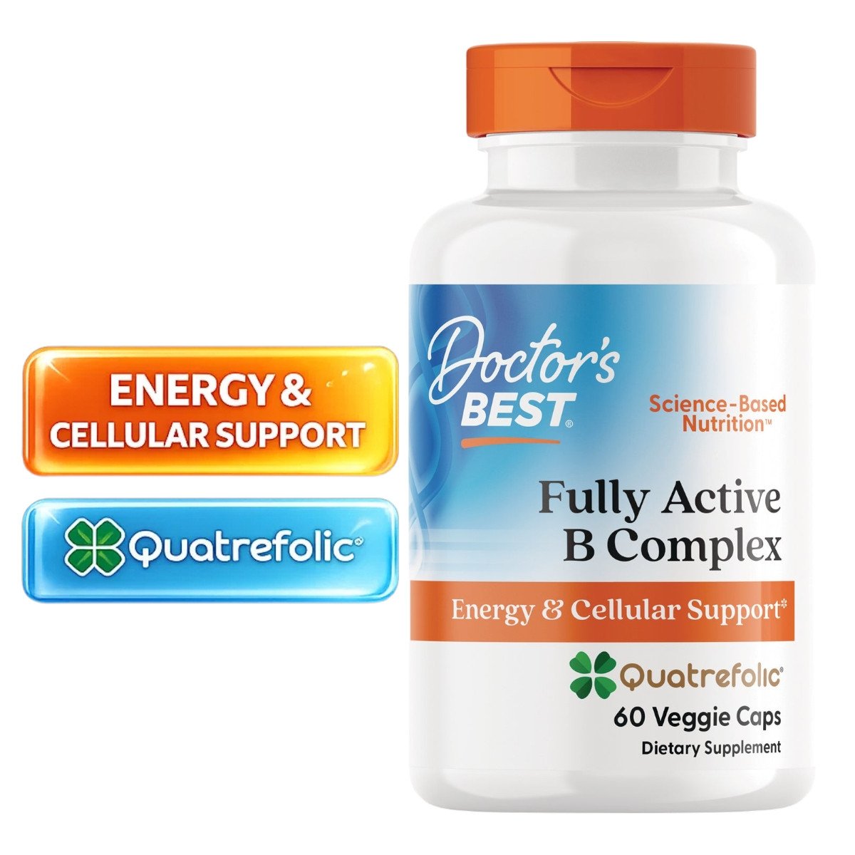 Fully Active B Complex | Doctor's Best | Same Day Shipping