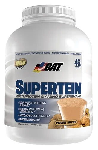 Supertein Protein By GAT, Peanut Butter 5lb