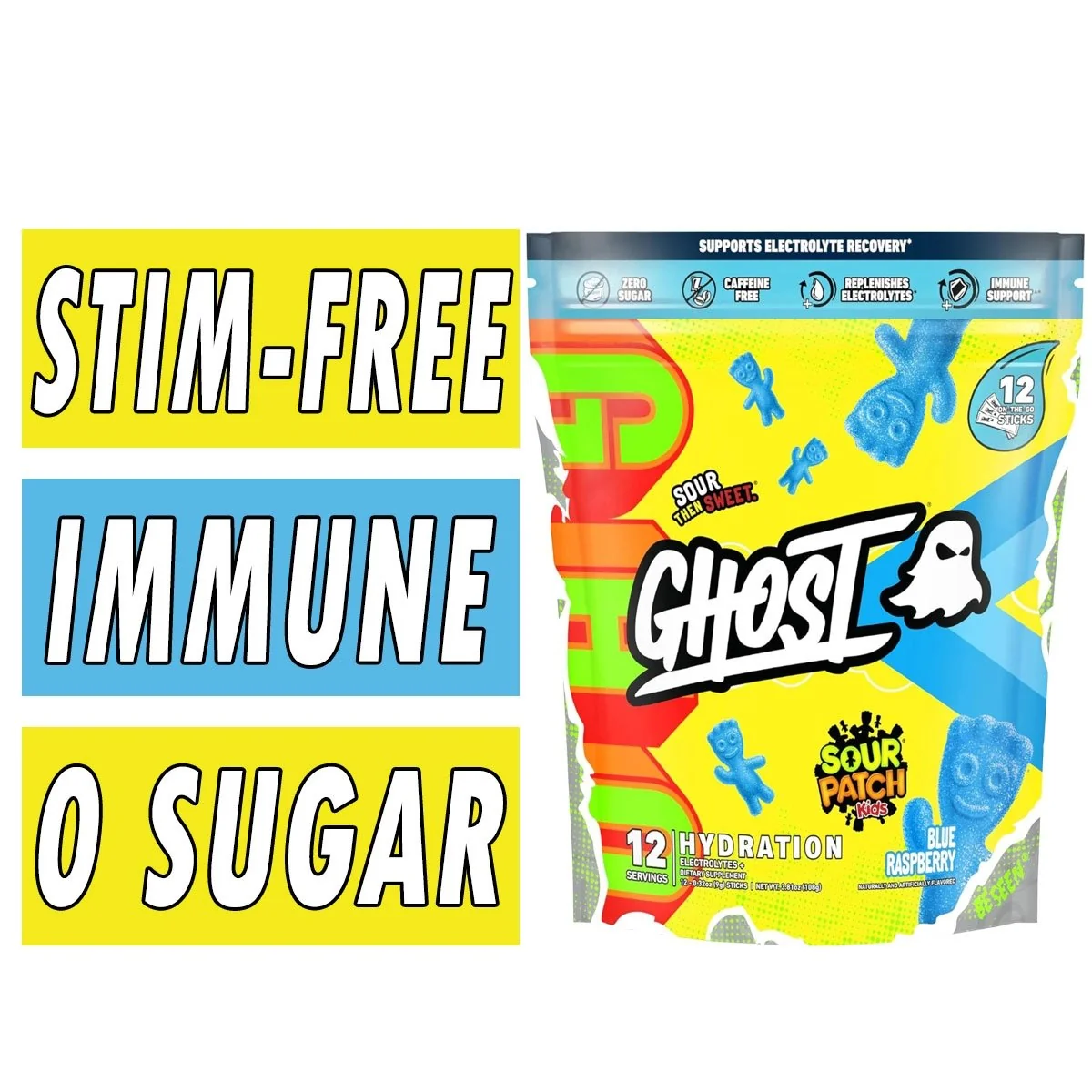 GHOST Hydration (Stick Packs/Powder)