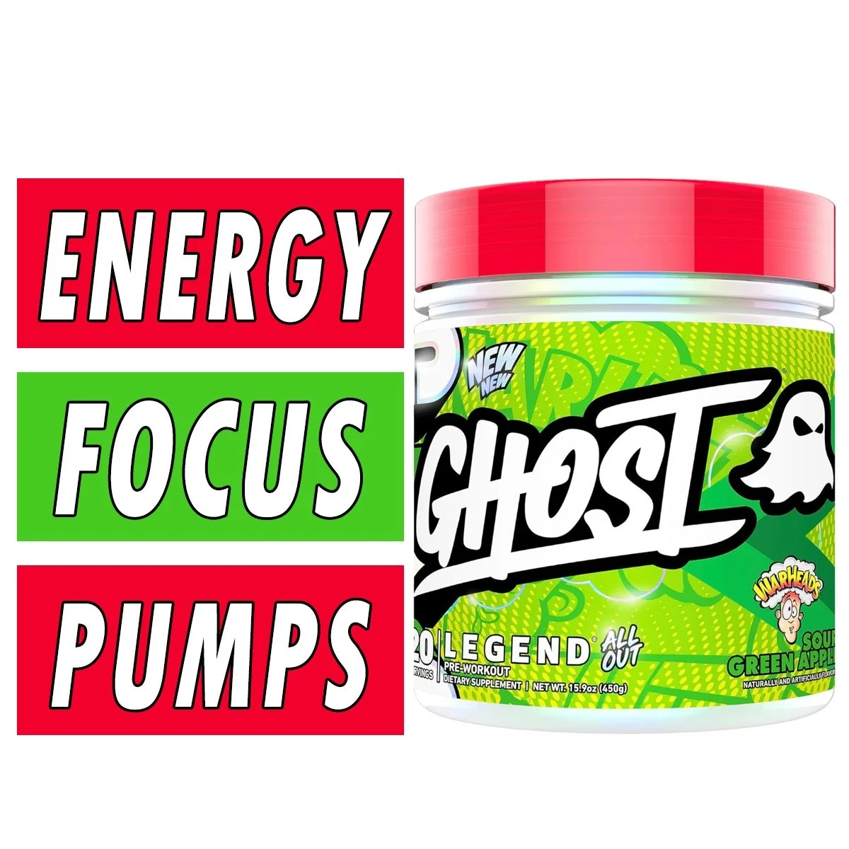 GHOST Legend All Out Pre Workout V2