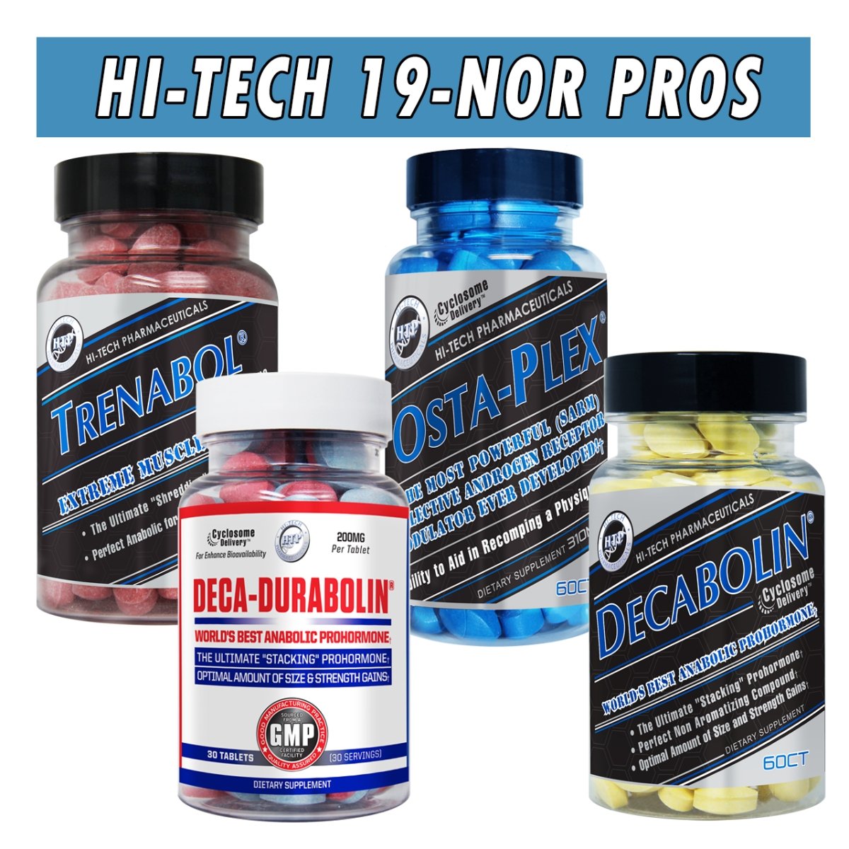 Hi-Tech Pharmaceuticals 19-Nor Prohormones Bottle Image
