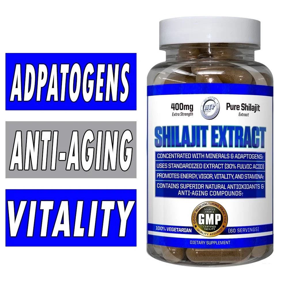 Hi-Tech Pharmaceuticals Shilajit Extract - 100 Capsules