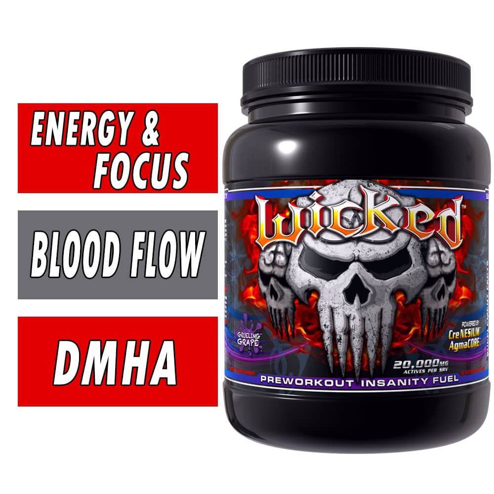 Wicked Pre Workout By Innovative Laboratories Bottle Image