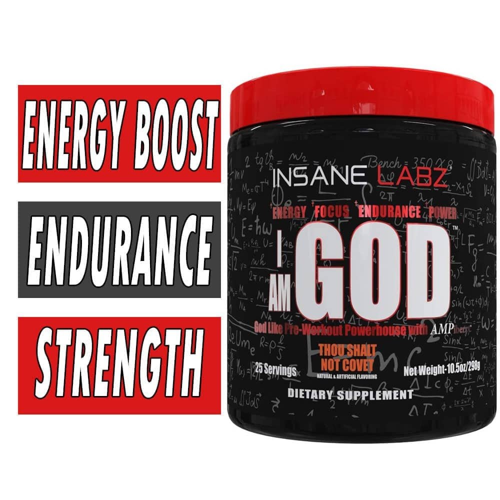 I Am God - Orange (Thou Shalt Not Covet) - 25 Servings Bottle Image