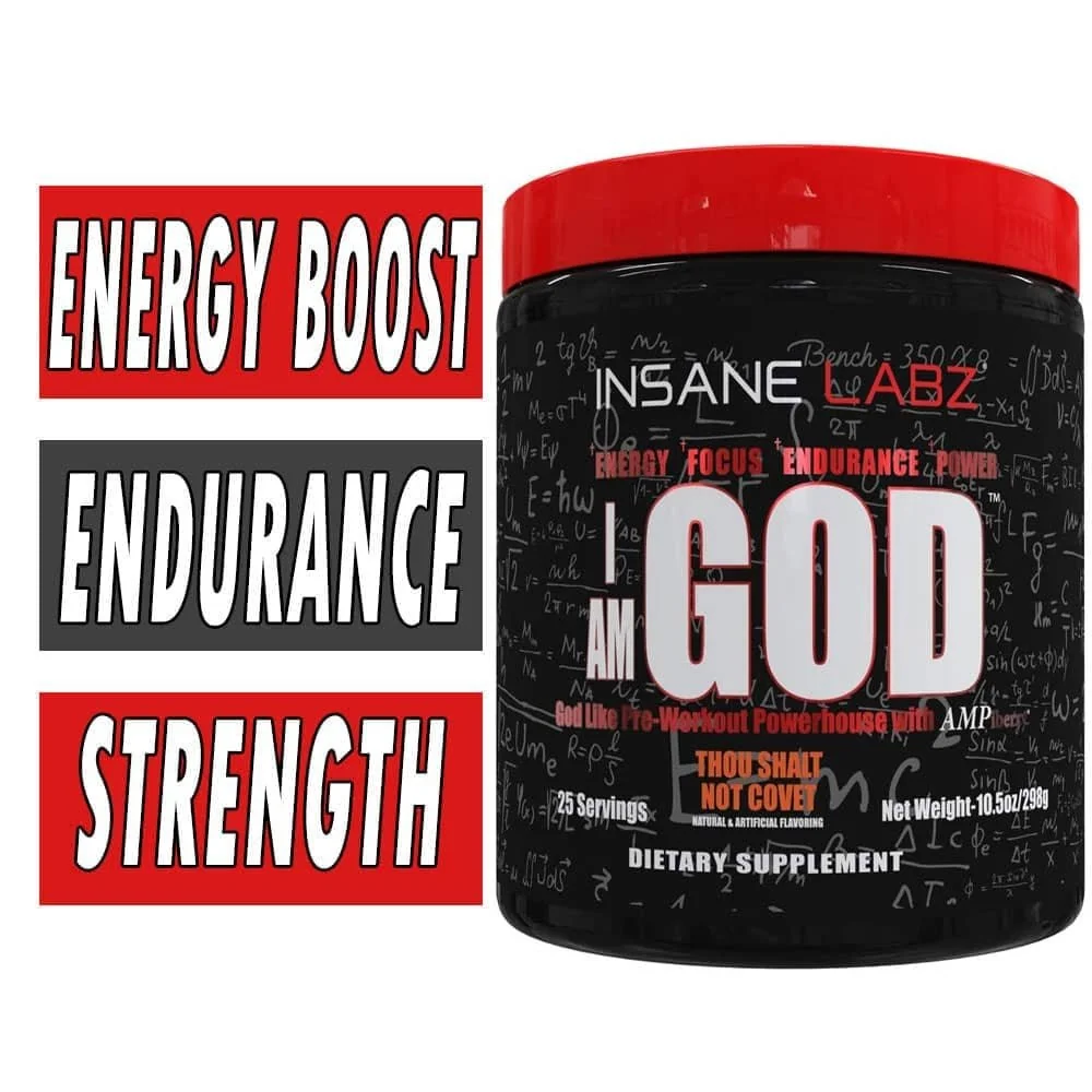 I Am God - Orange (Thou Shalt Not Covet) - 25 Servings Bottle Image
