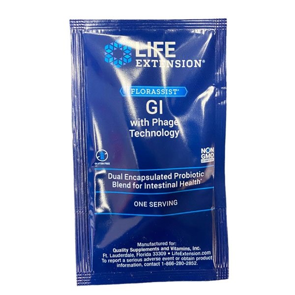 Life Extension Florassit GI with Phage Technology - Sample Packet Image