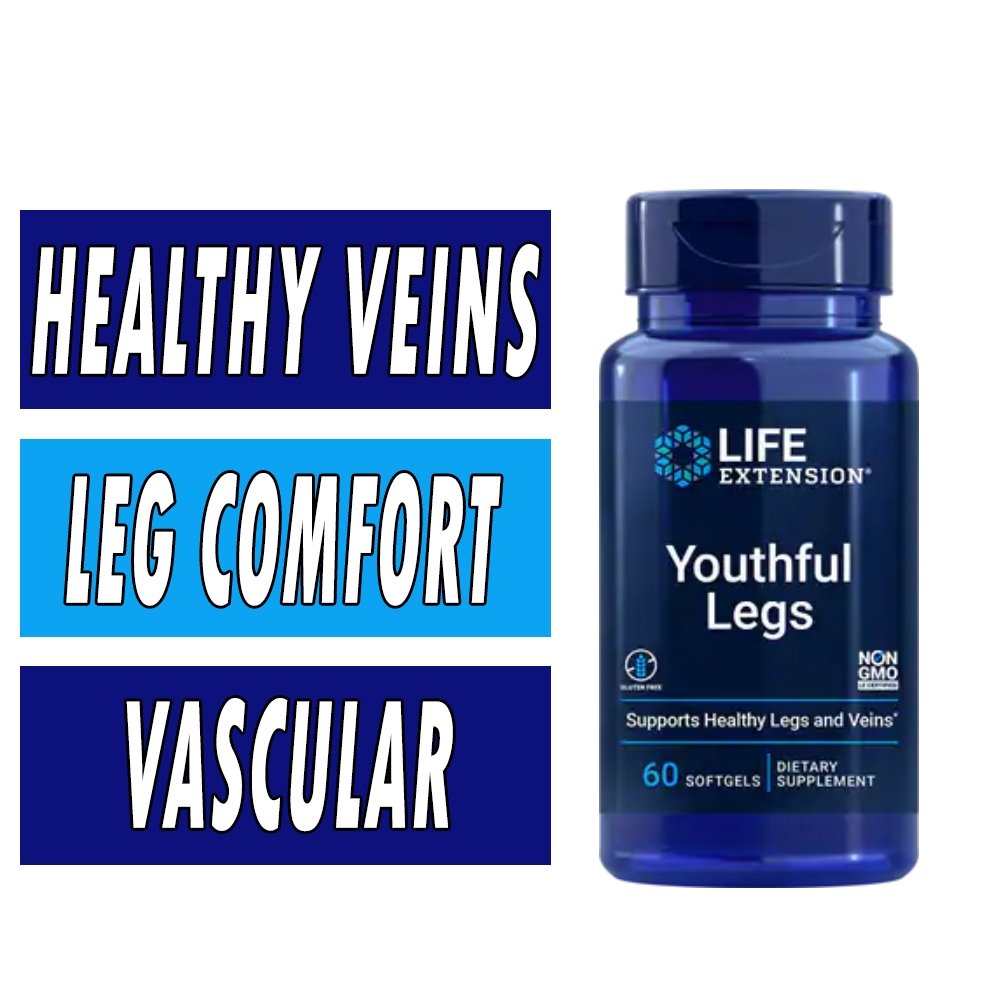 Life Extension Youthful Legs - 60 Softgels Image