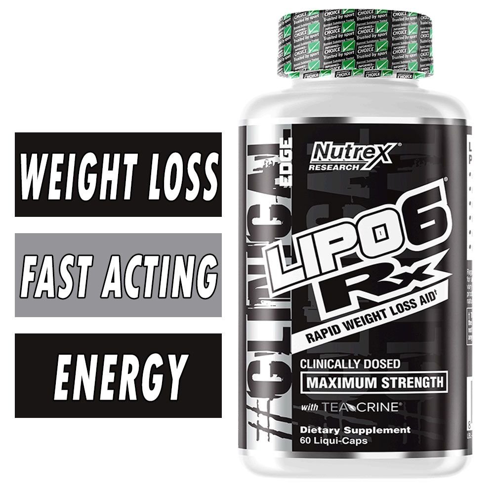 Lipo 6 Rx, By Nutrex, 60 Liqui-Caps