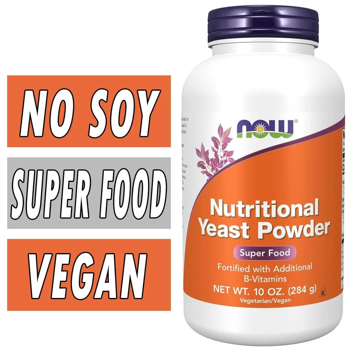 NOW Nutritional Yeast Powder - 10 oz