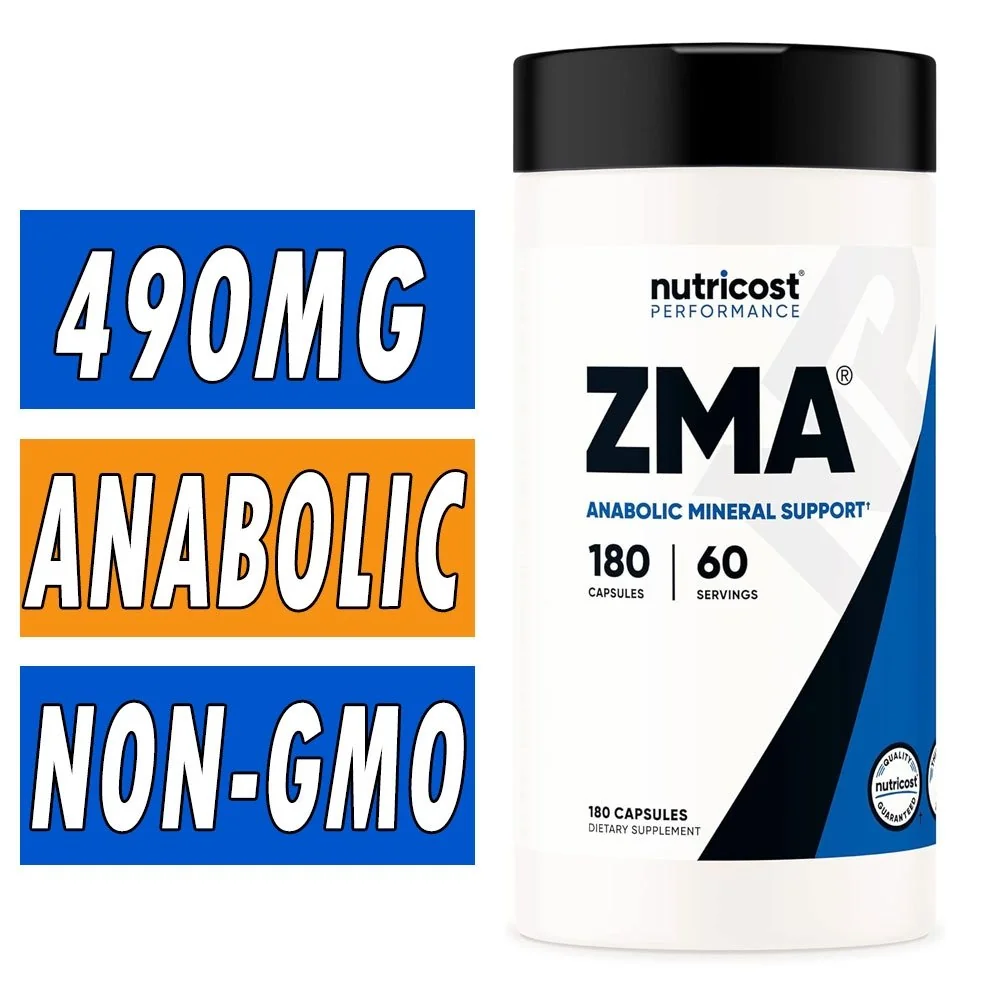 Nutricost ZMA - 180 Capsules Bottle Image
