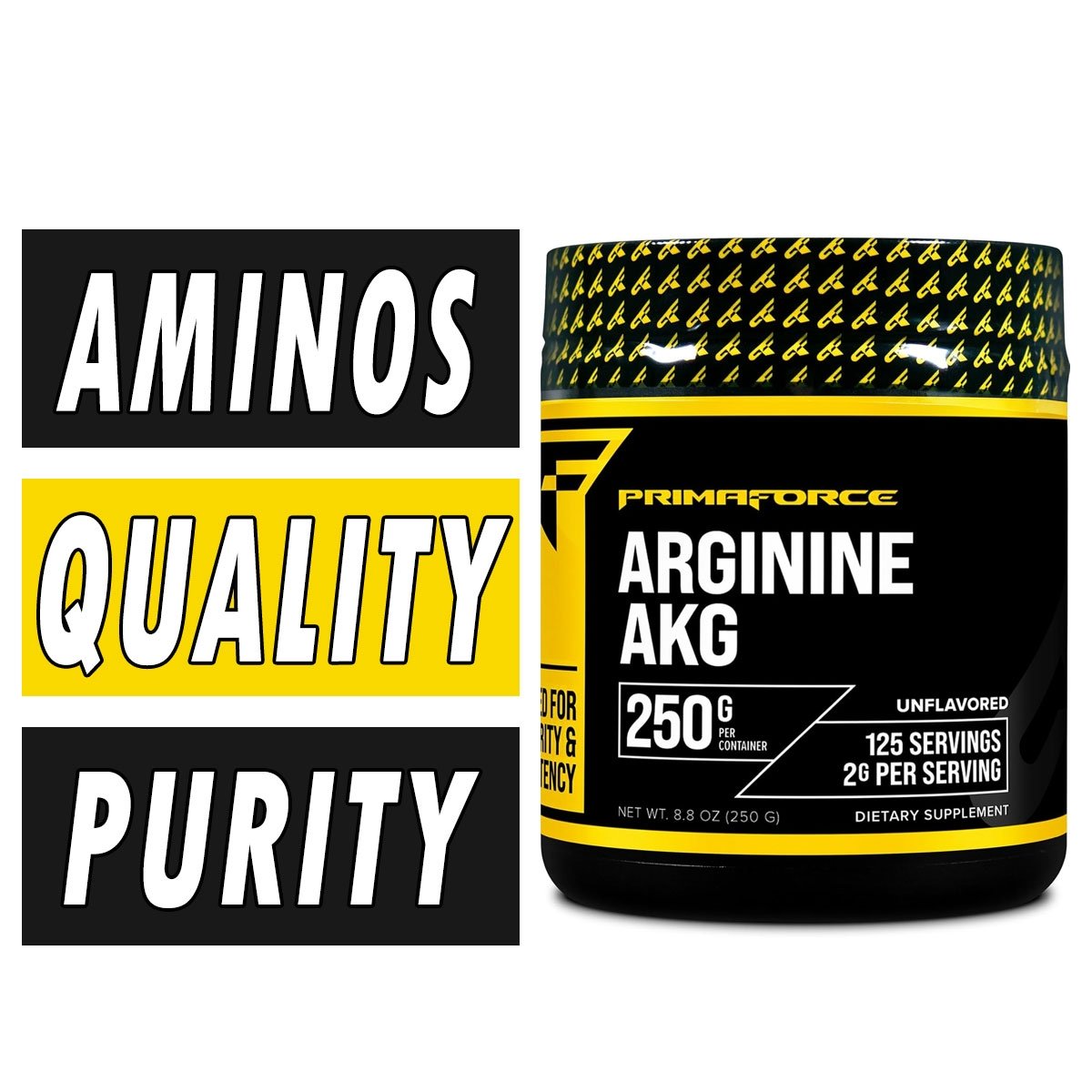 PrimaForce AAKG Powder - 250 Grams Bottle Image