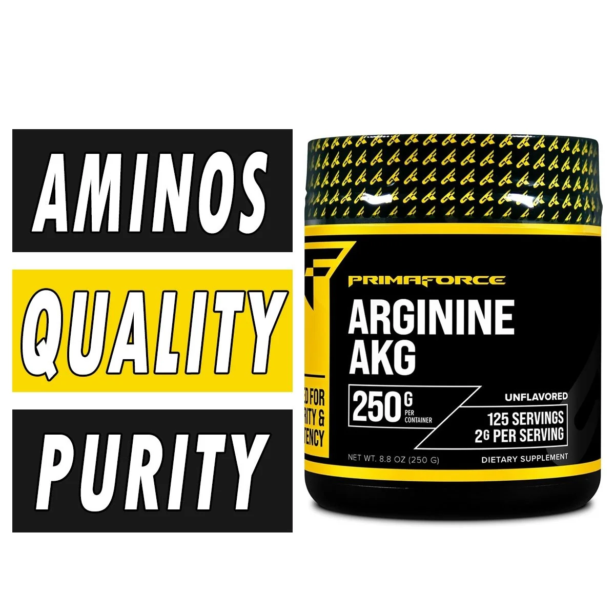 PrimaForce AAKG Powder - 250 Grams Bottle Image