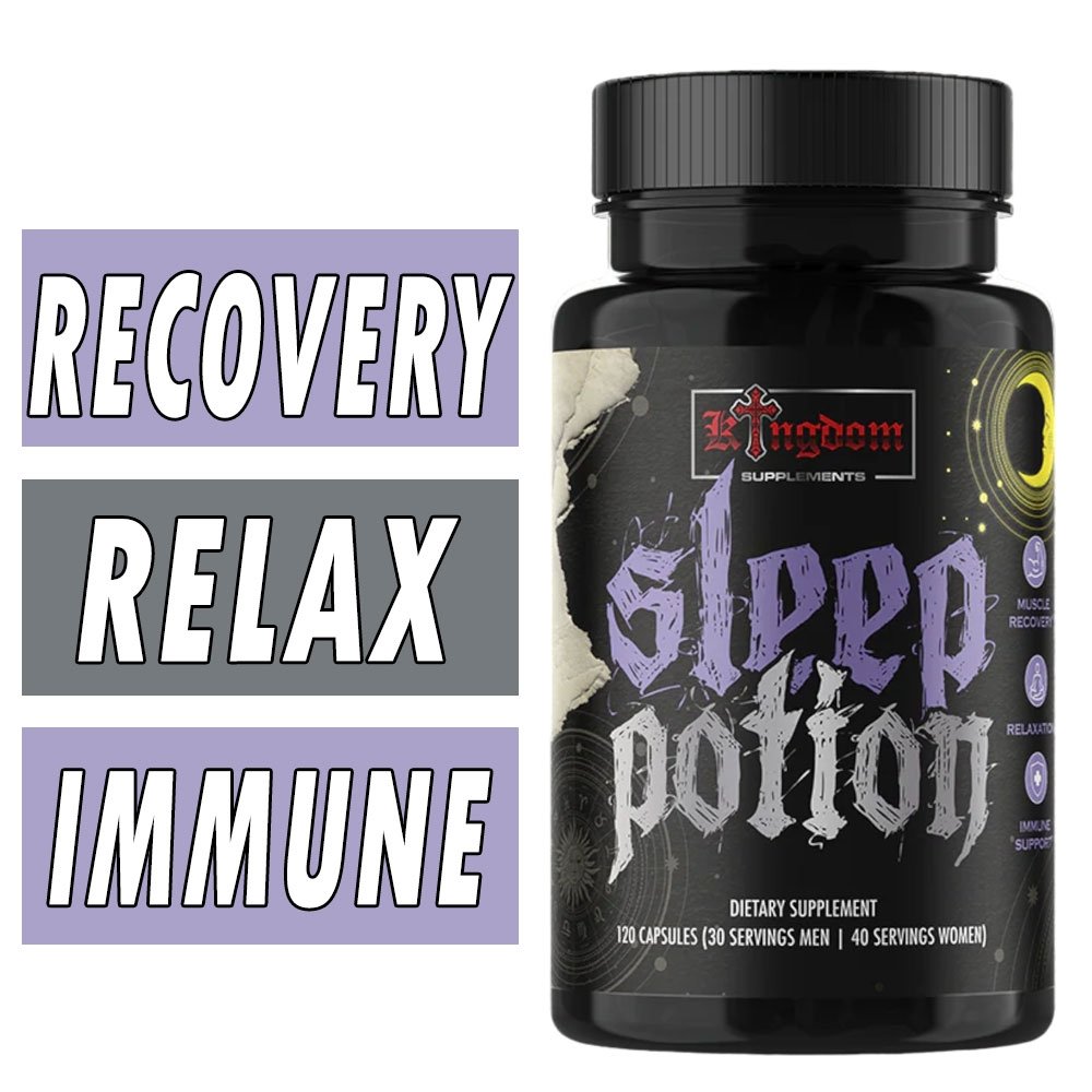 Sleep Potion - Kingdom Supplements - 120 Capsules Bottle Image
