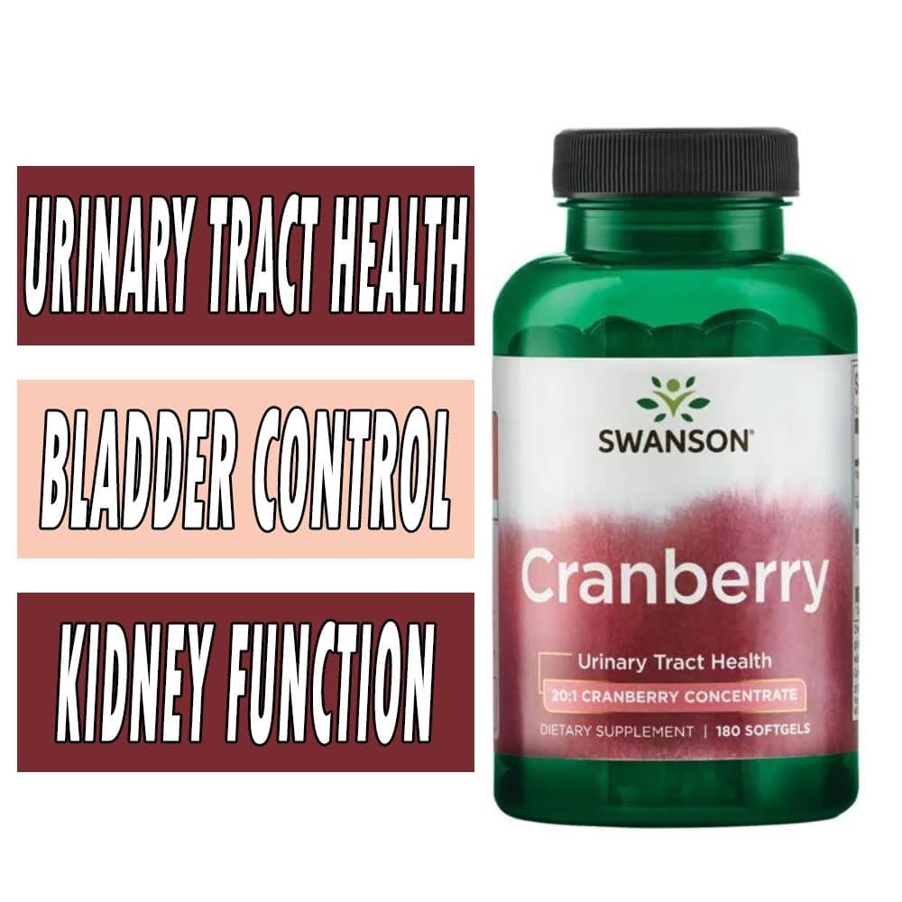 Swanson Cranberry - 180 Softgels Bottle Image