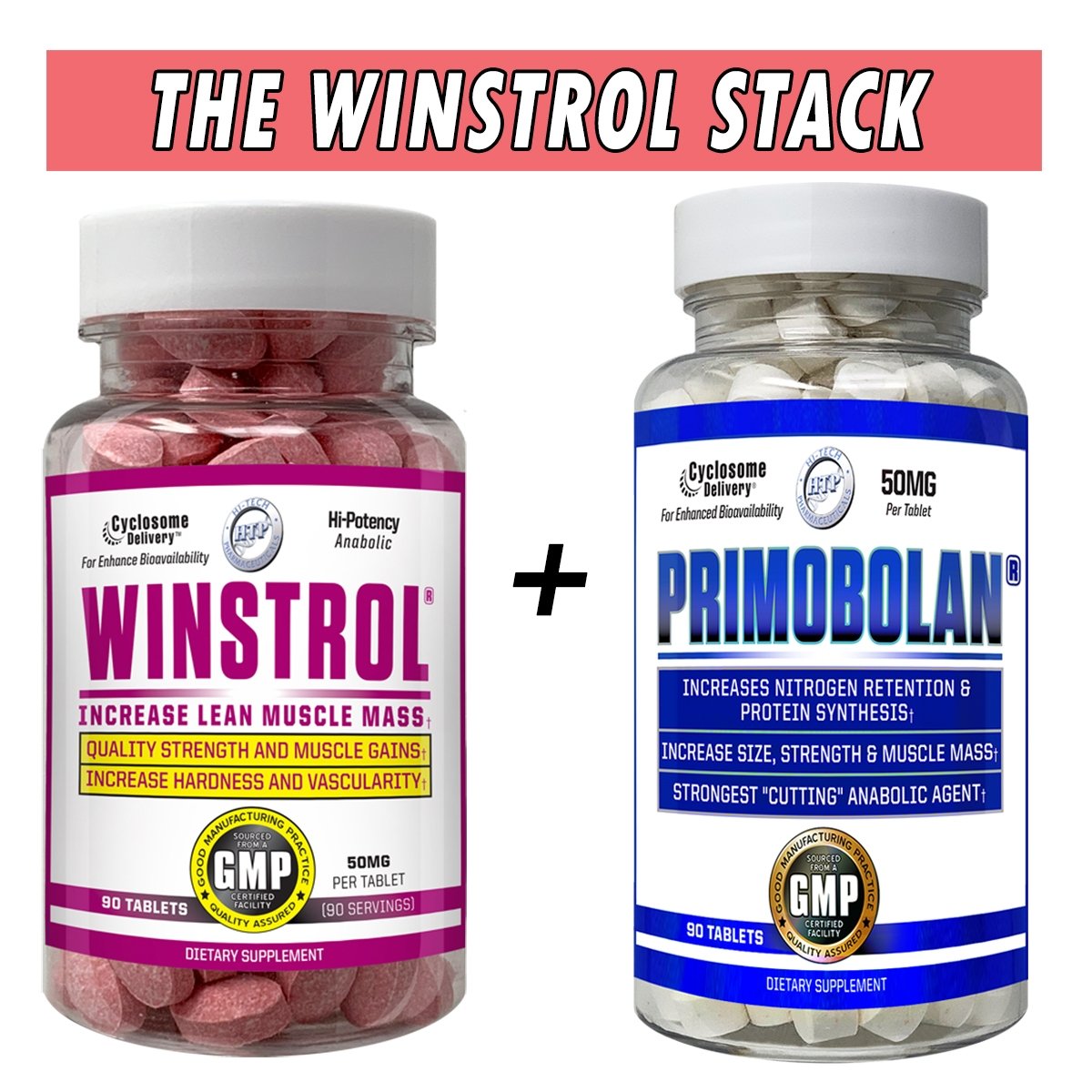The Winstrol Stack - Hi Tech Pharmaceuticals - 4 Week Cycle Bottle Image