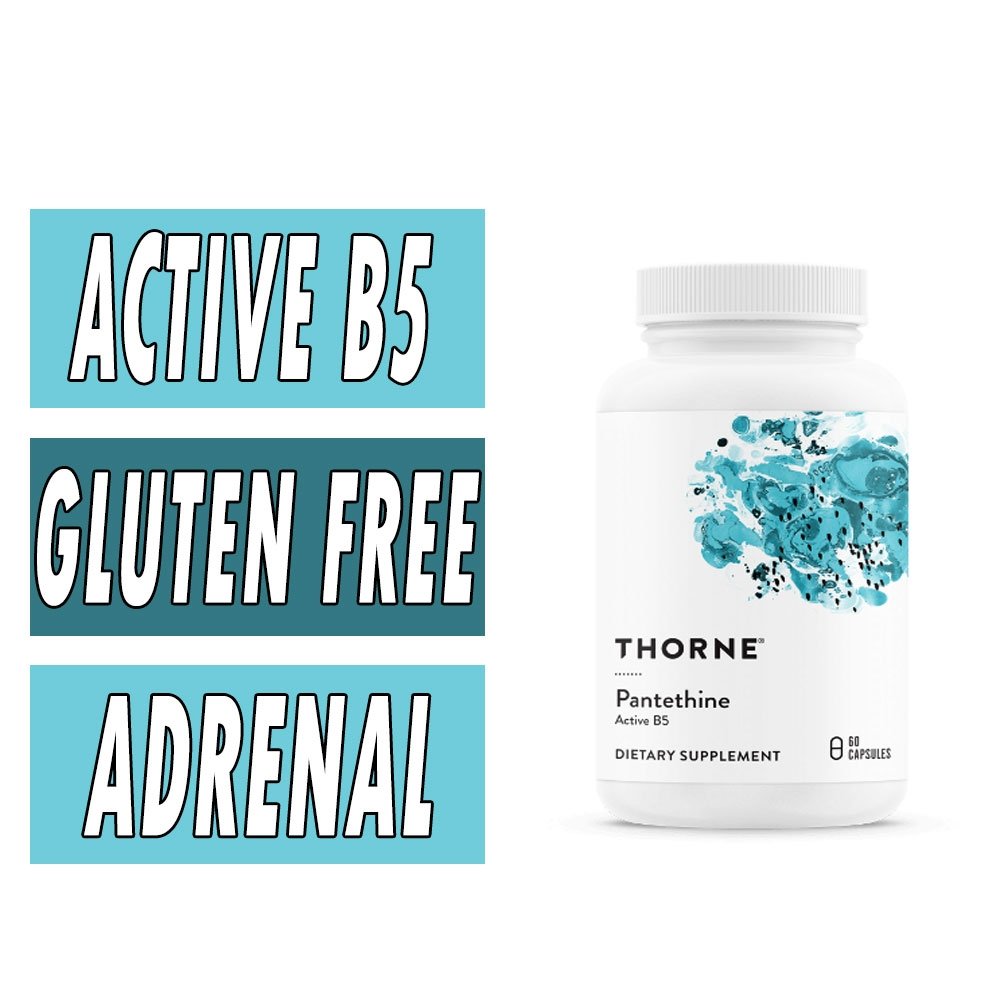 Thorne Pantethine (Active B5) - 60 Capsules Bottle Image