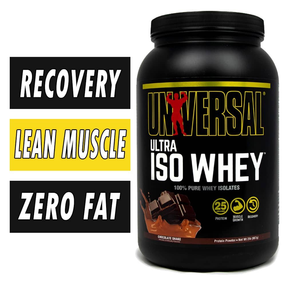Ultra Iso Whey By Universal Nutrition, Protein Chocolate Shake 2lb