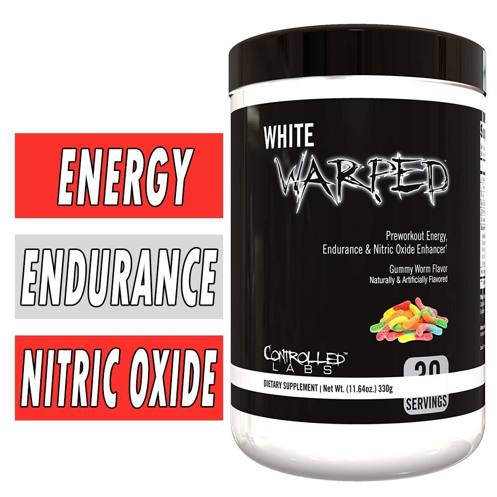 White Warped - Gummy Worm - 30 Servings