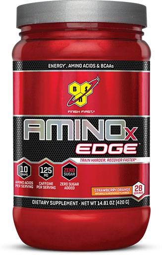 Amino X Edge By BSN, Strawberry Orange, 28 Servings