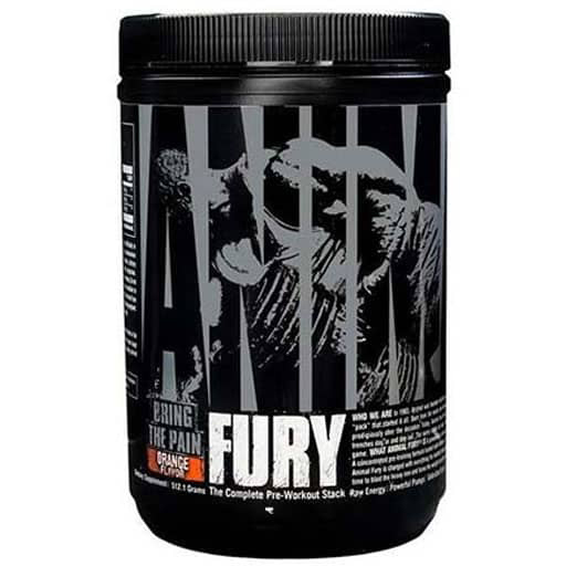 Animal Fury Pre Workout - Orange - 30 Servings