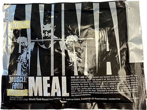 Animal Meal By Universal Nutrition, Vanilla, Sample Packet