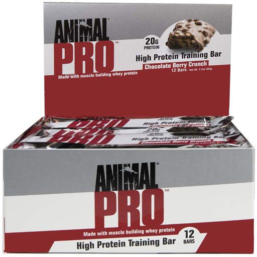 Animal Pro Bar - Chocolate Berry Crunch - 12/Box