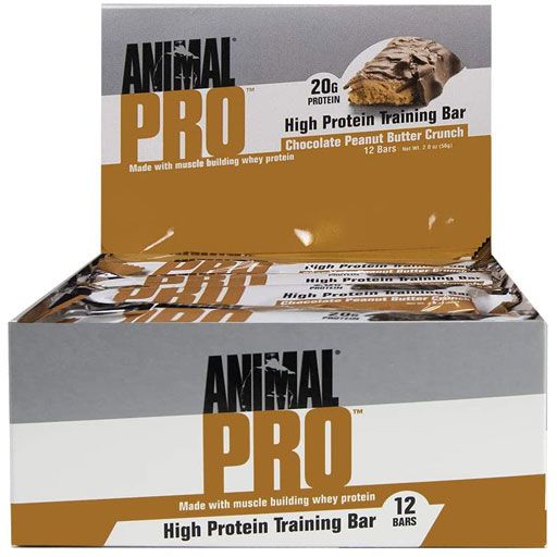 Animal Pro Bar - Peanut Butter Crunch - 12/Box
