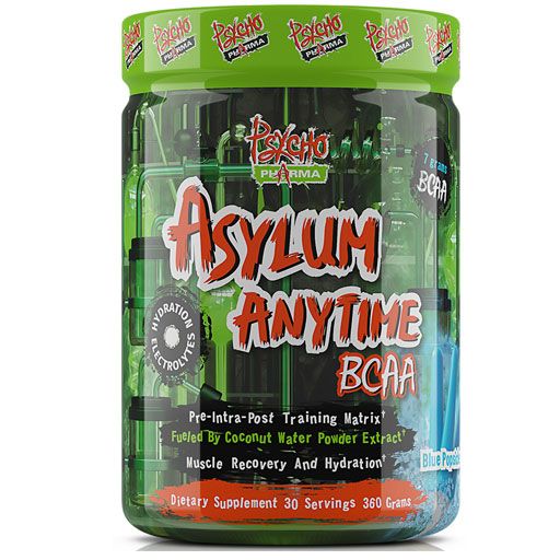 Asylum Anytime BCAA - Blue Popsicle - 30 Servings