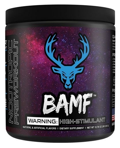 BAMF Pre Workout - Blue Raz Berry Blast - 30 Servings
