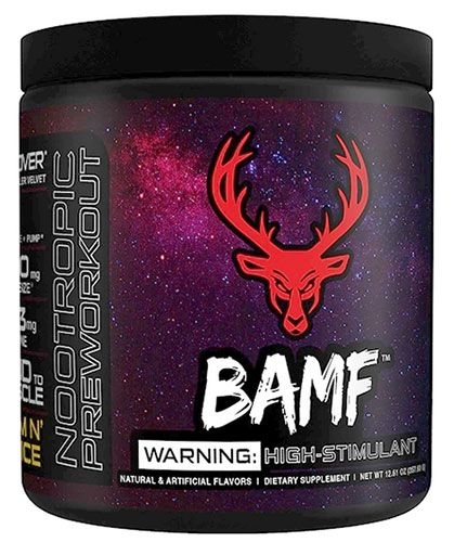 BAMF Pre Workout - GrapeFruit Citrus (Gym N Juice) - 30 Servings