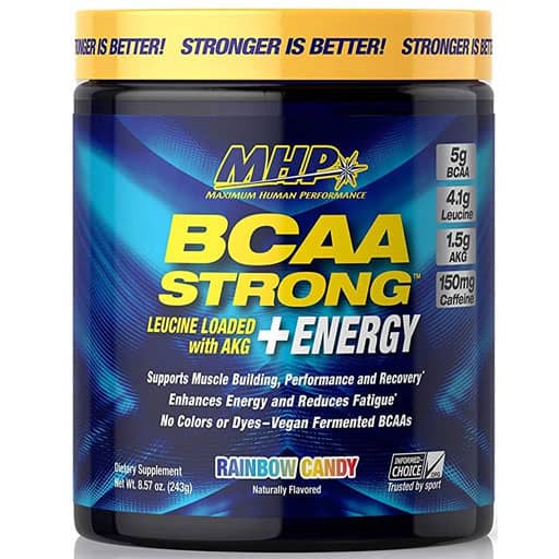 BCAA Strong Energy - Rainbow Candy - 30 Servings